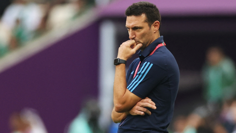 Lionel Scaloni, entrenador de Argentina