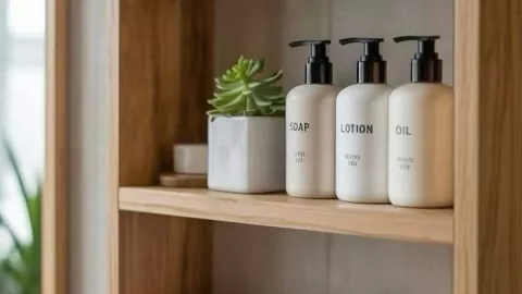 6 ideas de muebles para baños pequeños que te salvarán del desastre: todo se verá más organizado