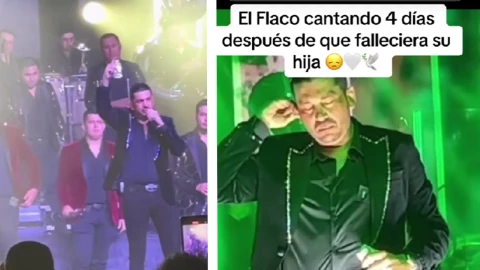 El flaco dedica canción a su hija fallecida en concierto