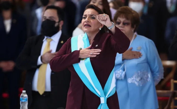 xiomara castro protestas presidenta honduras
