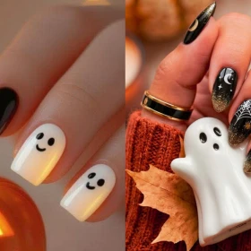 uñas Halloween