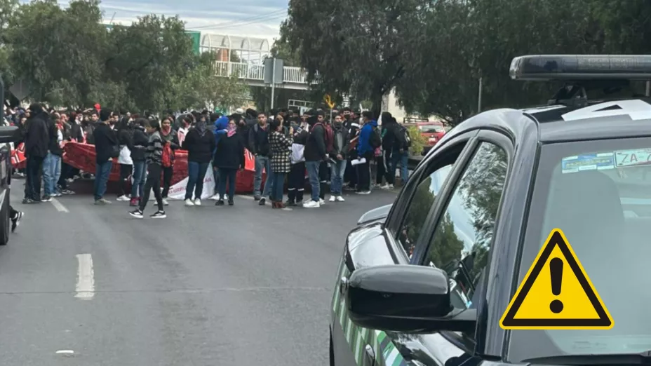 Tráfico en Zacatecas hoy: ¿Qué está pasando en bulevar Metropolitano y por qué no hay paso?
