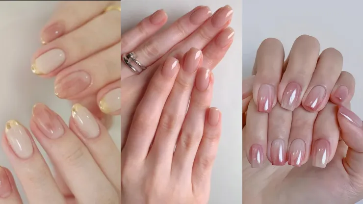 uñas nude