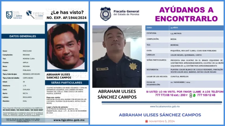 policía Abraham Ulises Sánchez Campos desaparecido.jpg