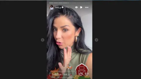 Ferka acompañó uno de sus videos con unos emojis bastante divertidos.