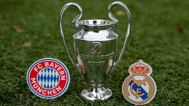 Bayern Munich y Real Madrid se enfrentarán en la Champions League