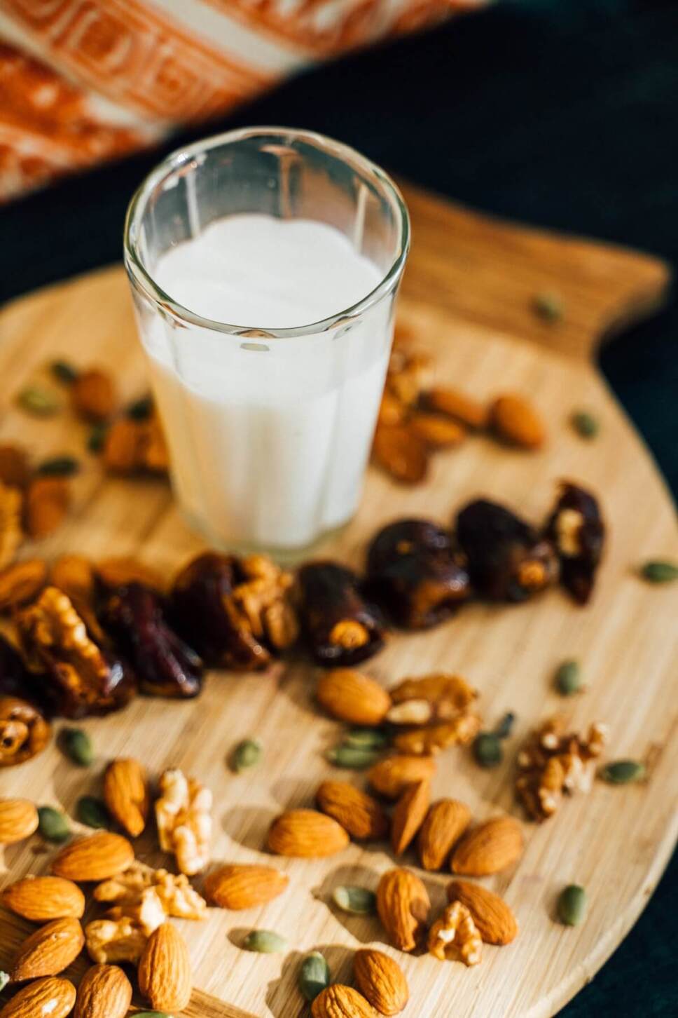 receta de leche de almendras