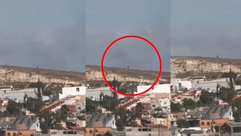 Captan a supuesto gigante caminando en cerro de Tijuana.