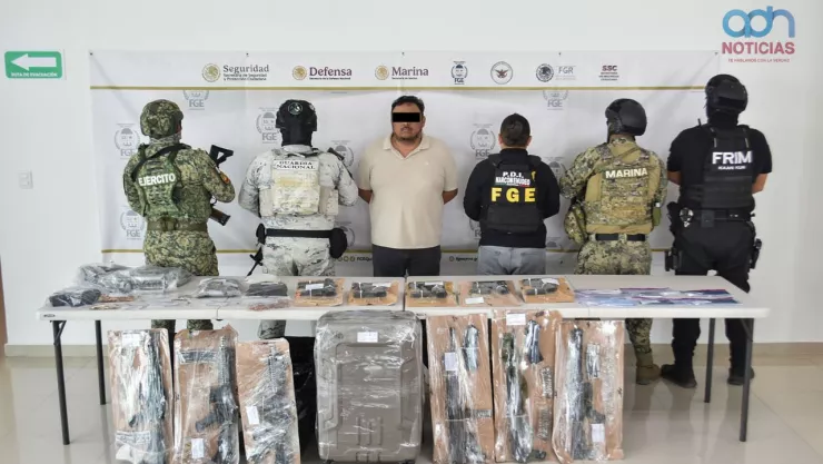 Detienen a El Rayo del CJNG en Quintana Roo