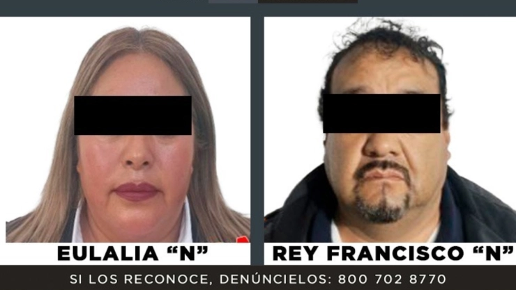 Eulalia “N”, ex Tercera Regidora en Amanalco y Rey Francisco “N”, servidor público, fueron detenidos por secuestro.