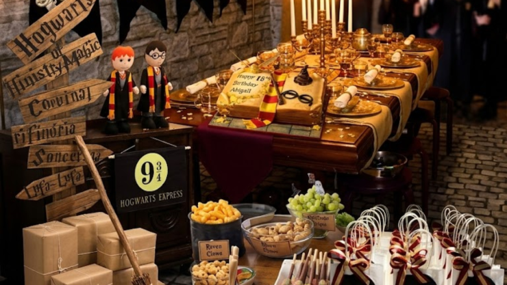 6 ideas para decorar tu fiesta de cumpleaños al estilo Harry Potter y celebrar como verdadero fan