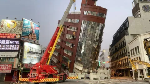 Terremoto en Taiwán deja muertos