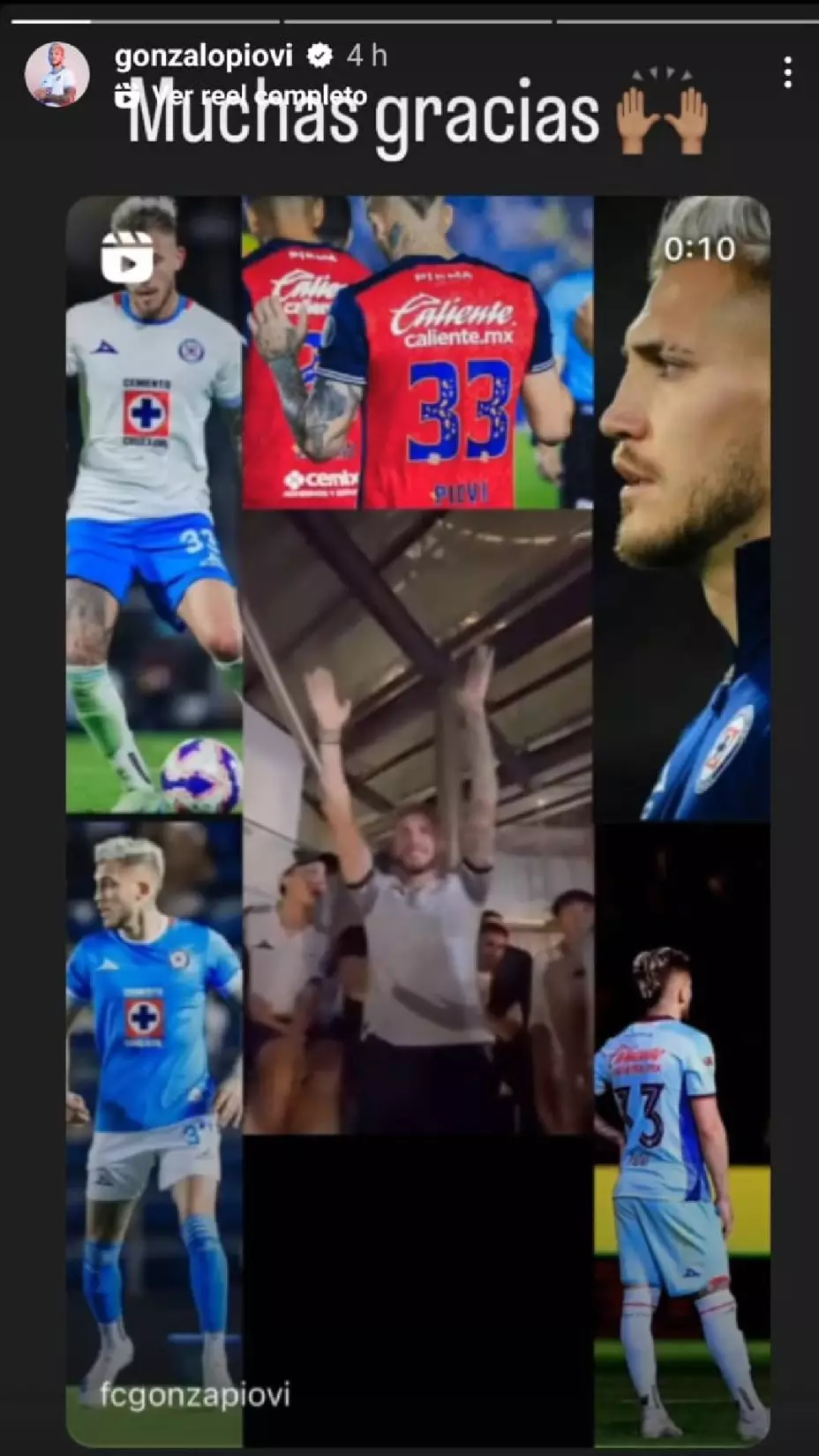 Gonzalo Piovi Cruz Azul