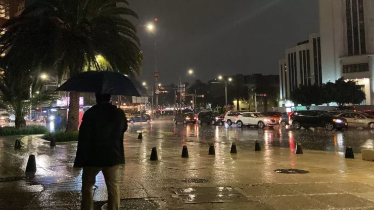 Lluvia en CDMX jueves 25 de mayo 2023