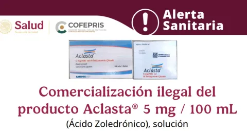 Alerta sanitaria por medicamento robado en Edomex
