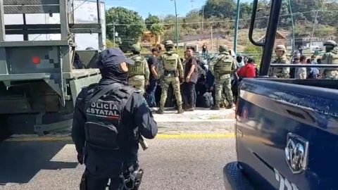 migrantes Chiapas trailer indocumentados