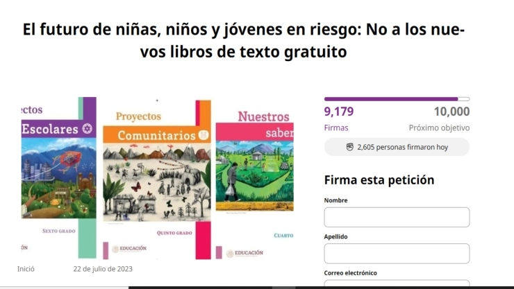Petición-para-detener-distribución-de-libros-de-texto-gratuitos