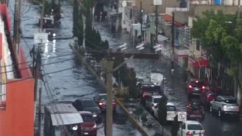 En una semana ya se inundó dos veces la colonia Rinconada de Aragón.