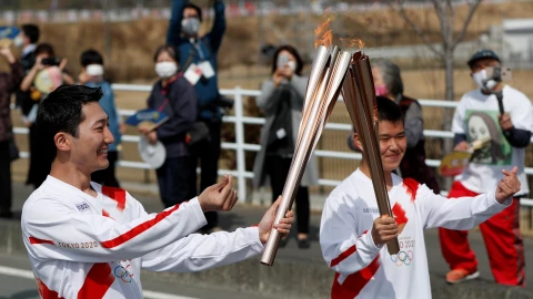 Llama olímpica Tokio