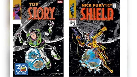 Marvel lanza portadas coleccionables por el 30º aniversario de Toy Story
