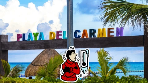 ¡Frío ambiente! Esta es la hora de más fresco en Playa del Carmen HOY 31 de enero de 2026.webp