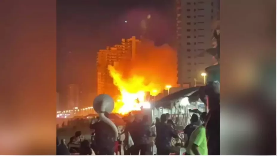 VIDEO: Captan fuerte explosión en restaurante de Mazatlán; dejó 3 muertos y pánico en zona hotelera