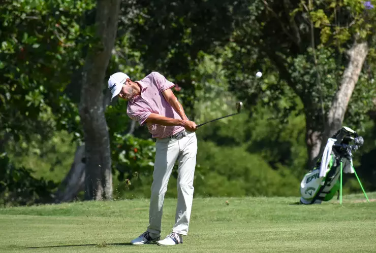 Raúl Pereda marcha segundo en el Colombia Classic.