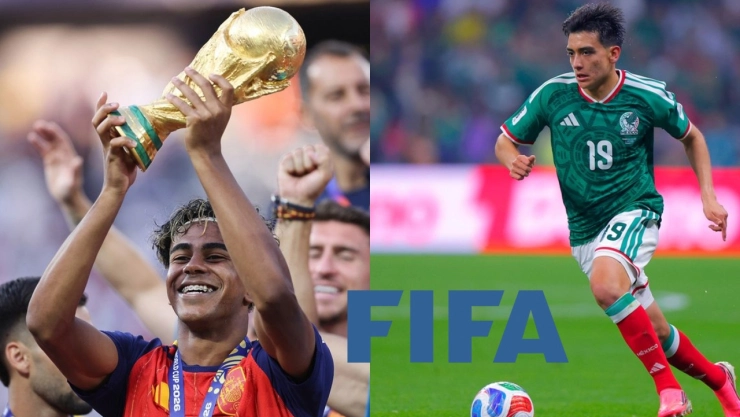 FIFA elige a Gilberto Mora para acompañar a Lamine Yamal rumbo al Mundial 2030