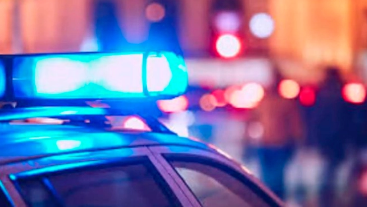 Patrulla- escena del crimen- imagen de nota roja y policías