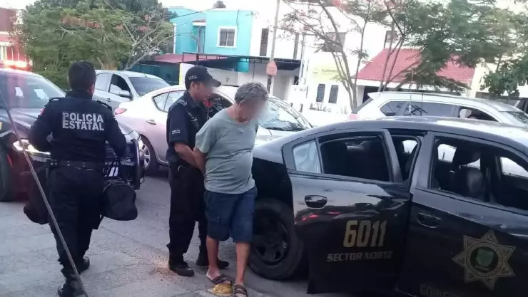 Exponen a abuelito acosador en Francisco de Montejo