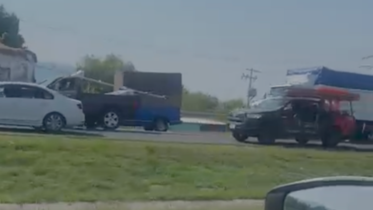 Autopista 57 parada en dirección SLP
