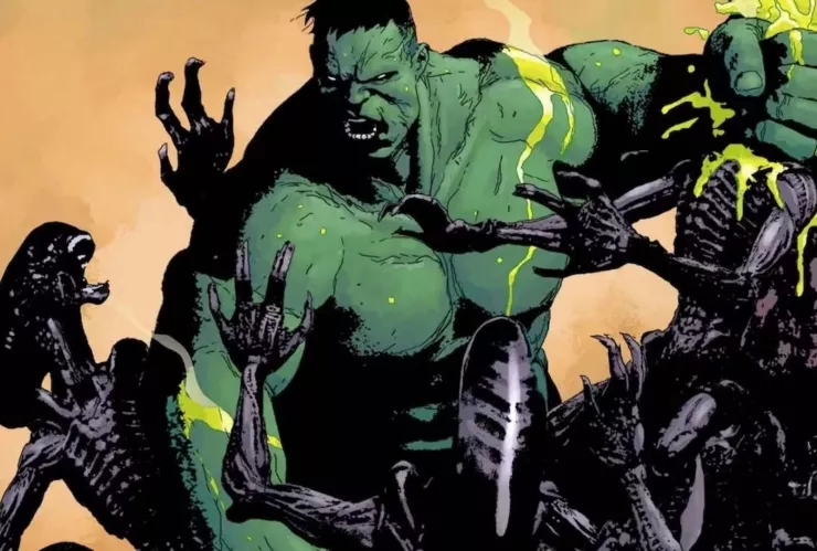 “Aliens vs Vengadores” el crossover más inesperado que enfrenta a los héroes de Marvel con los xenomorfos