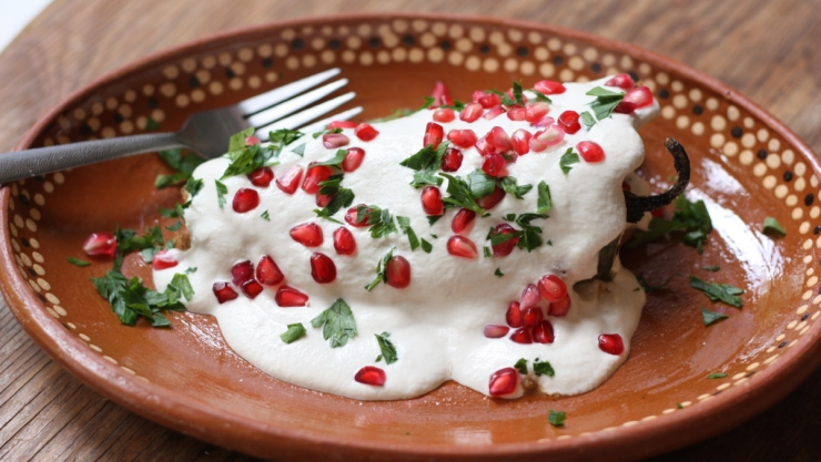 Chile en Nogada Puebla