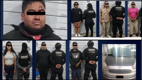 Banda de ladrones de casas en Neza es detenida.