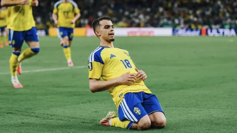 Yasin Ayari, el goleador de la noche en el Suecia vs Túnez por el Mundial 2026