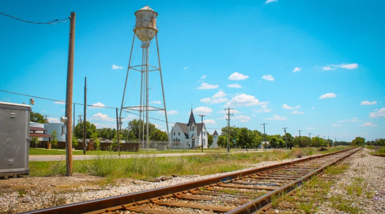 Paisaje de Anna, ciudad de Texas a una hora de Dallas