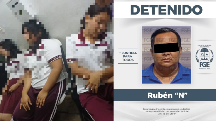 Maestro es detenido por presuntamente drogar a 3 alumnas en Playa del Carmen: Esto se sabe