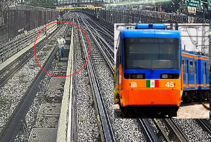 Metro CDMX en vivo: Hombre ingresa a las vías de la Línea 5 y paran el servicio