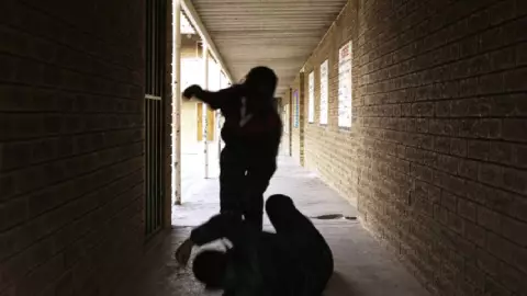 Se registra pelea masiva entre estudiantes de Puebla