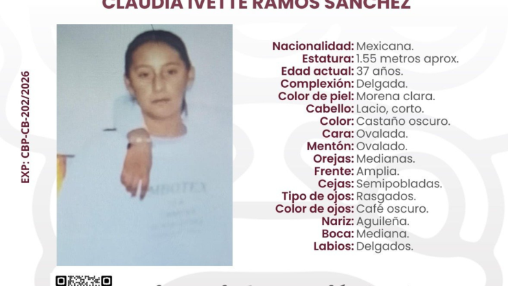 Claudia Ivette Ramos fue reportada como desaparecida; fue vista por última vez en el Hospital de la Margarita
