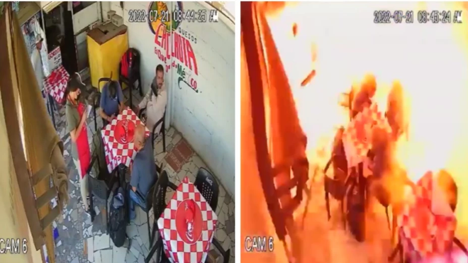 Un descuido provoca que se incendie un local de gorditas