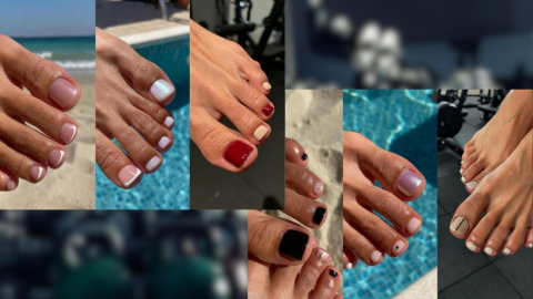 9 diseños de uñas para natación, gimnasio y playa
