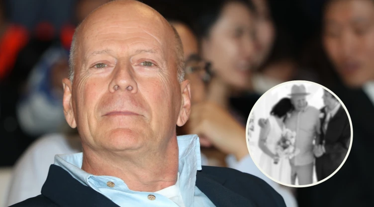 Bruce Willis aparece en EMOTIVO momento con su hija, y conmueve a sus fans en el día de su boda