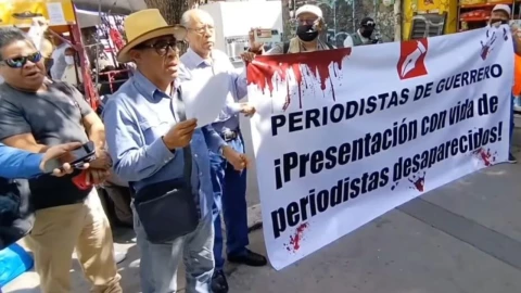 Tres periodistas desaparecidos