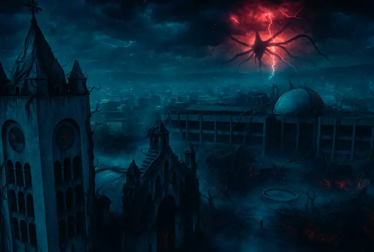 Así se vería Tuxtla Gutiérrez si fuera un escenario de Stranger Things