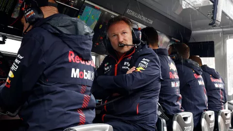 Christian Horner, jefe de la escudería Red Bull