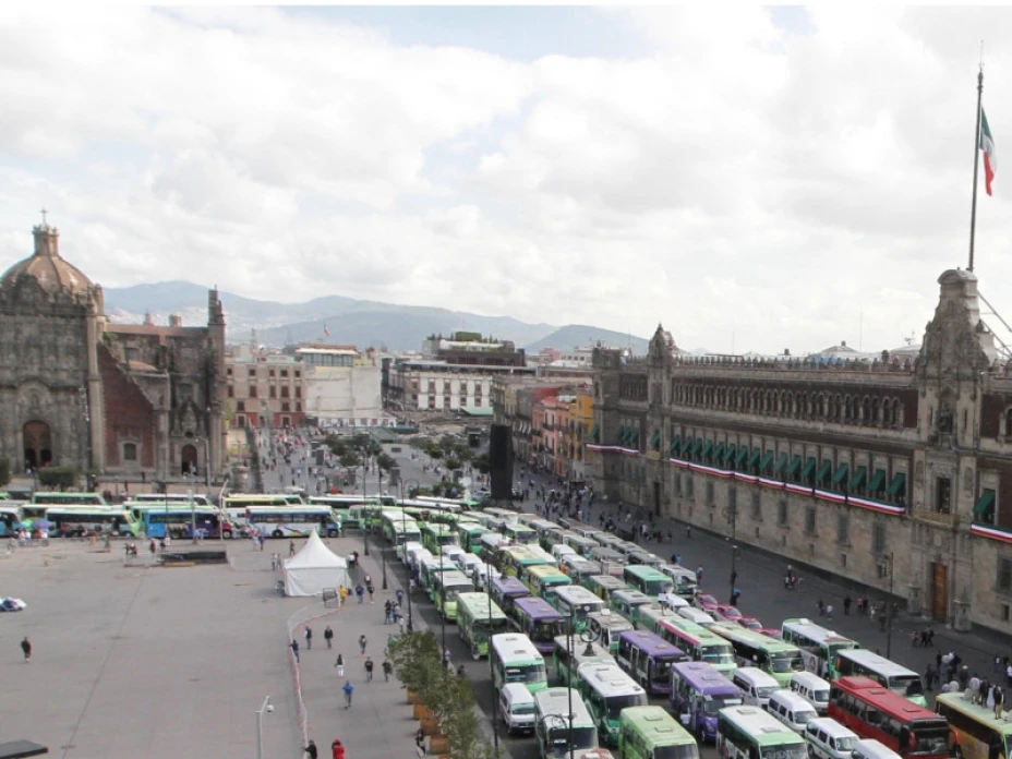 Trasnportistas-Zócalo