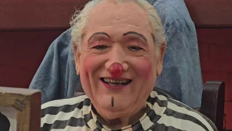 Tilichito, payaso en Culiacán