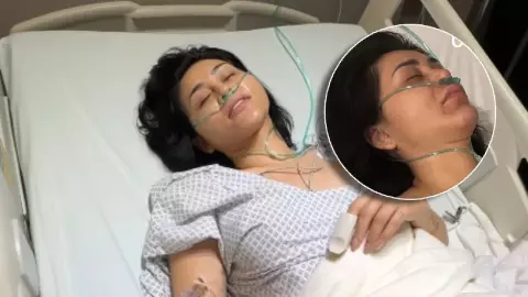 “Es un tema delicado”: Gomita comparte imágenes hospitalizada y con oxígeno