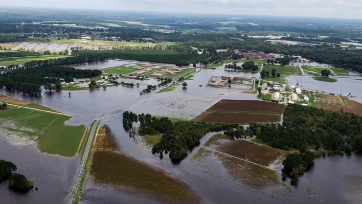 Florence vista aerea
